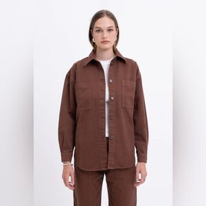 RENGGLI Sold Out Work Shacket